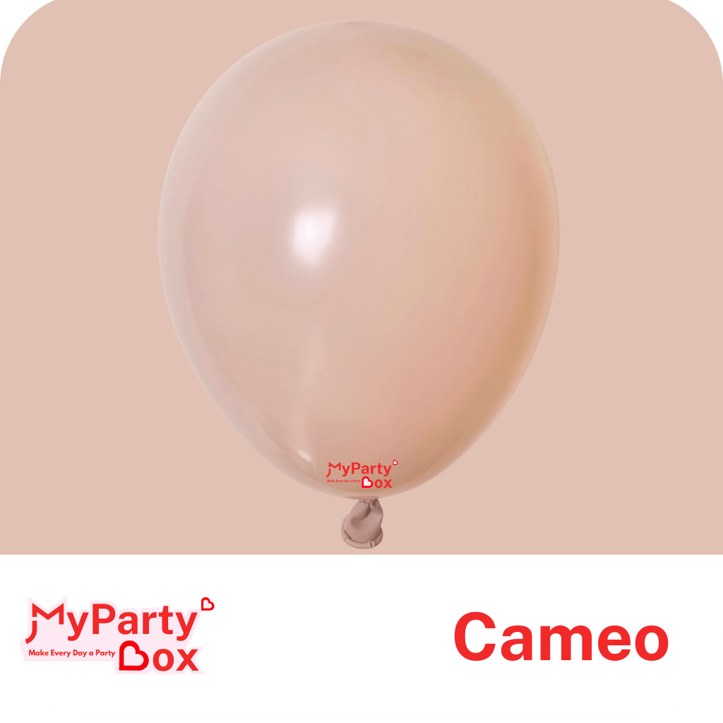 11"(28cm) Fashion Cameo Regular Latex Balloon