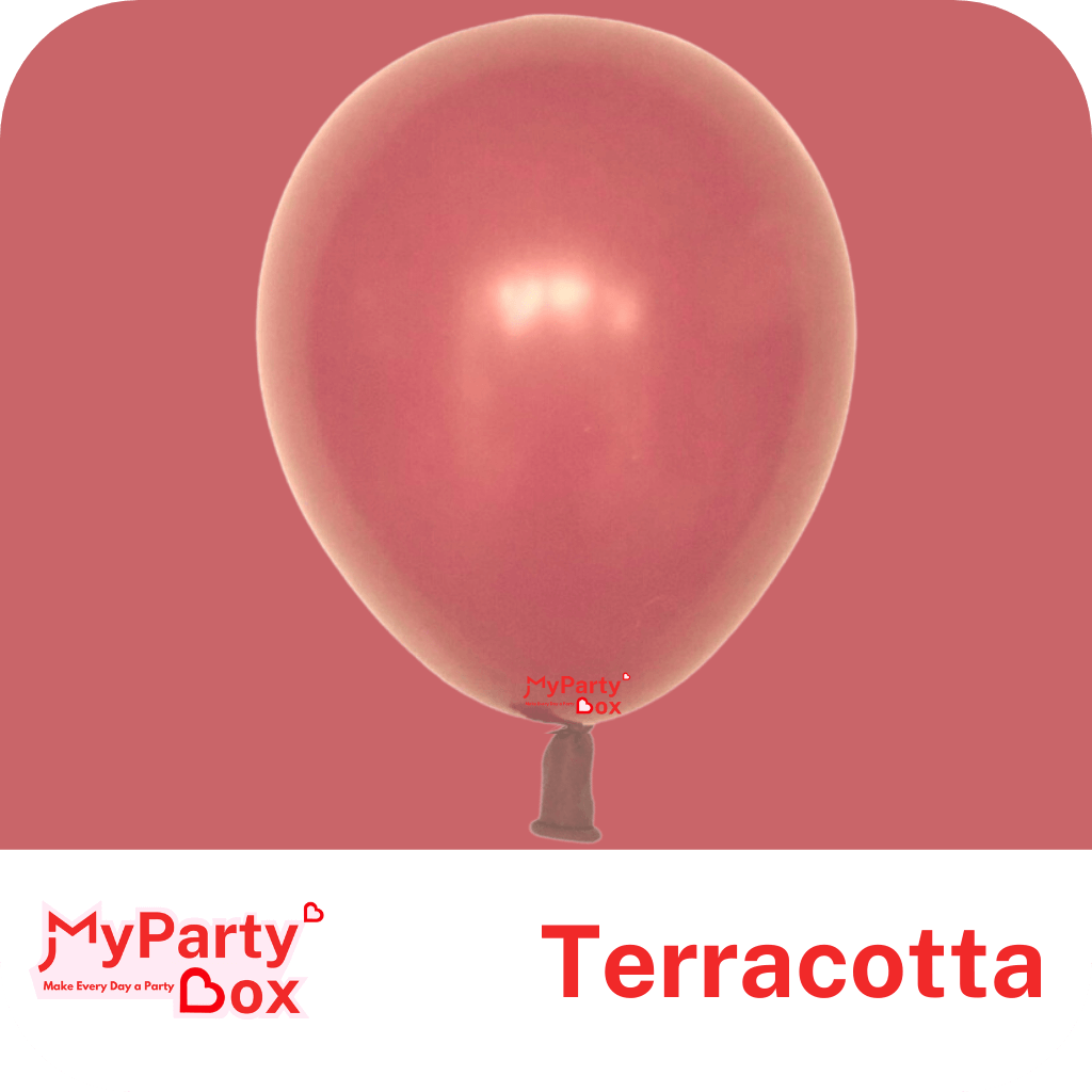 12"(30cm) Fashion Terracotta Regular Latex Balloon