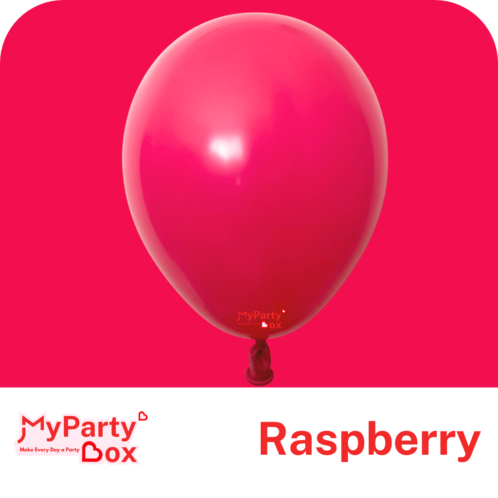 12" (30cm) Fashion Raspberry Latex Balloon