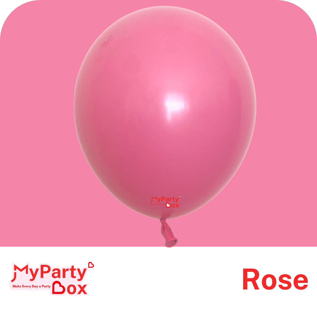 11" (28cm) Fashion Rose Regular Latex Balloon