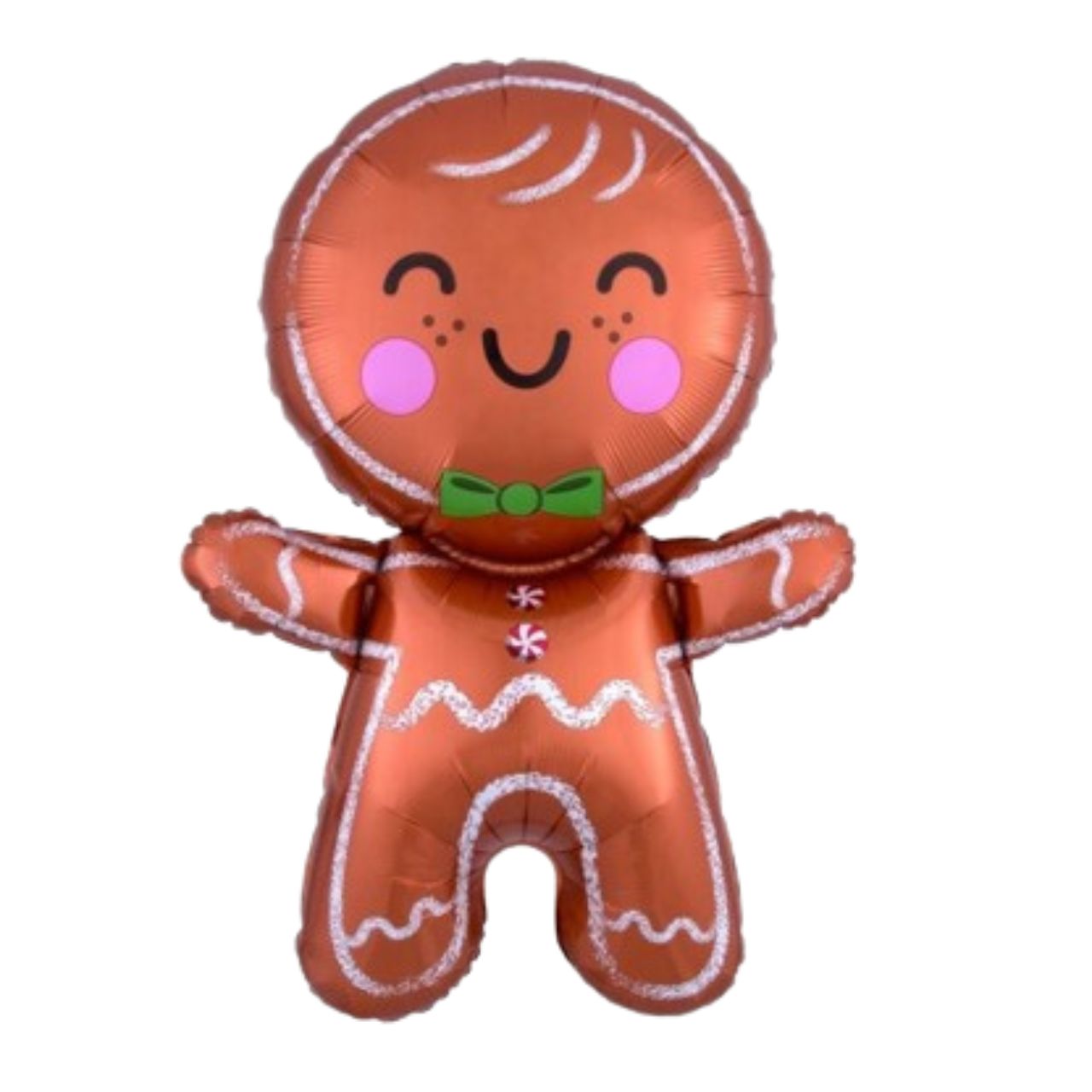 Happy Gingerbread Man Foil Balloon