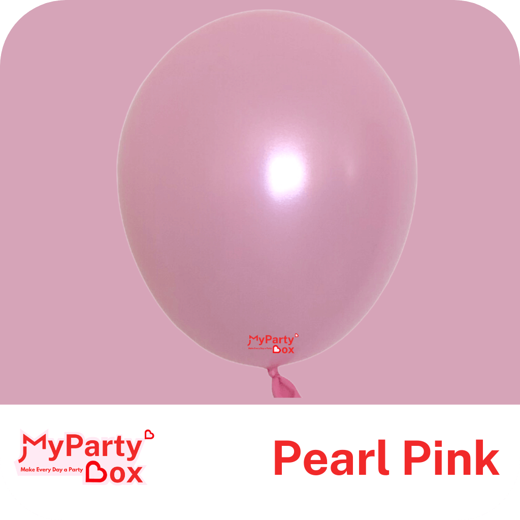 11" (28cm) Pearl Pink Latex Balloon