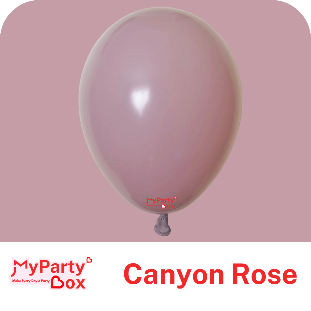 11"(28cm) Fashion Canyon Rose Regular Latex Balloon