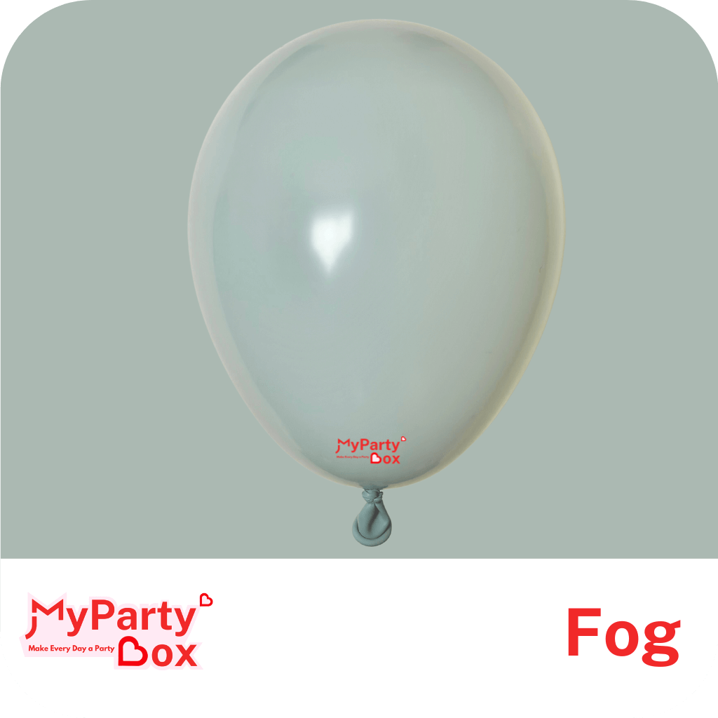 5"(12cm) Fashion Fog Mini Latex Balloon