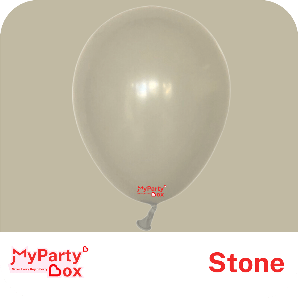 11"(28cm) Fashion Stone Regular Latex Balloon