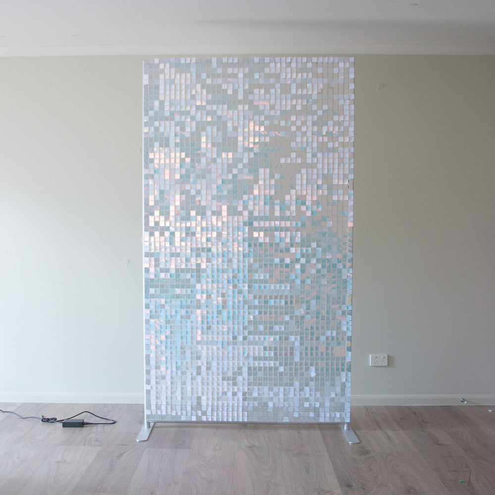 Iridescent Blue Shimmer Wall - MediumIridescent Blue Shimmer Wall - Medium