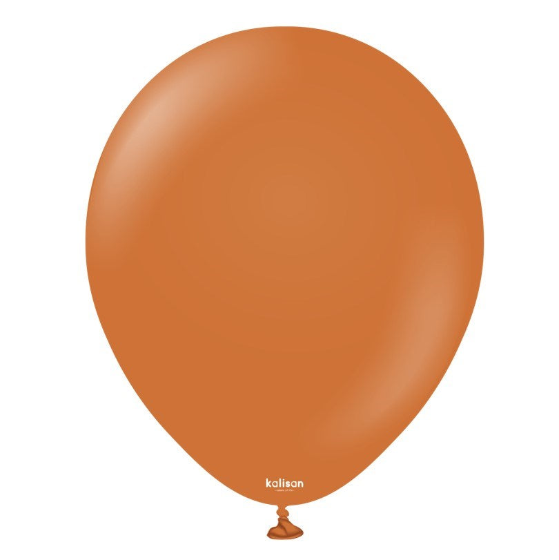 Kalisan Caramel Brown Large Latex Balloon