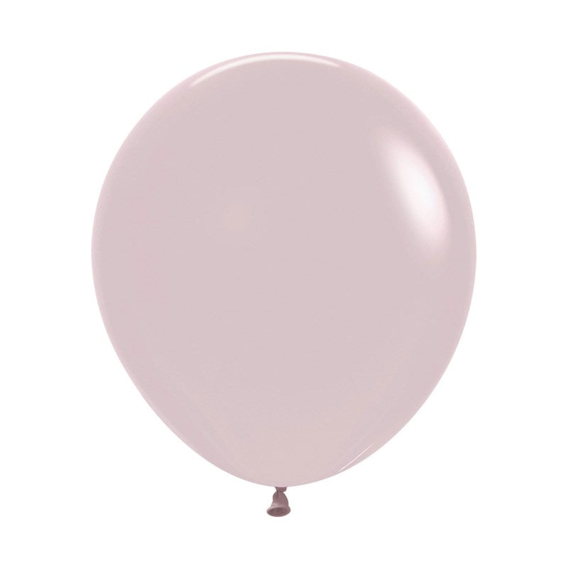 18" (45cm) Pastel Dusk Rose Large Latex Balloon