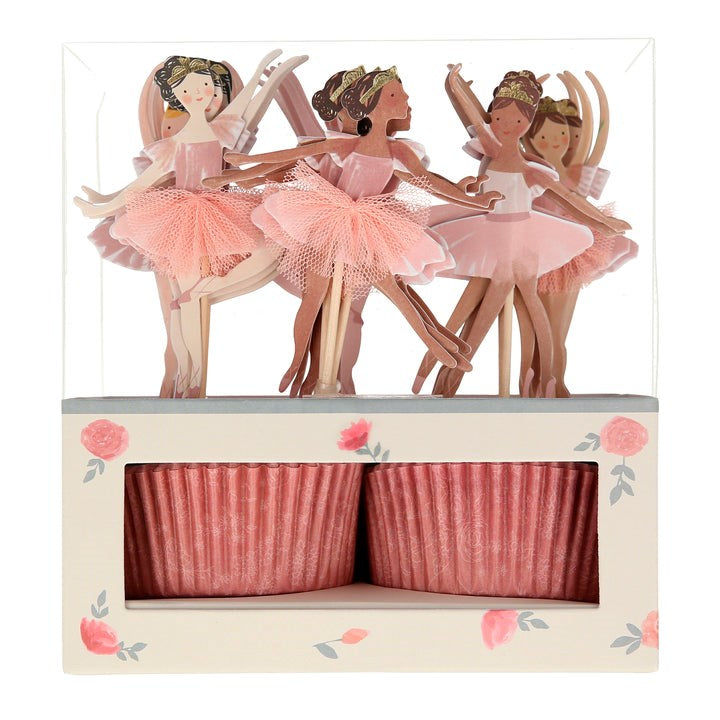 MeriMeri Ballerina Cupcake Kit In Package