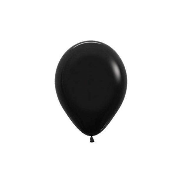 Sempertex Black Mini Latex Balloon