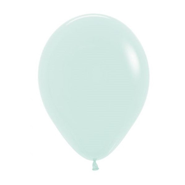 Sempertex  Pastel Green Regular Latex Balloon