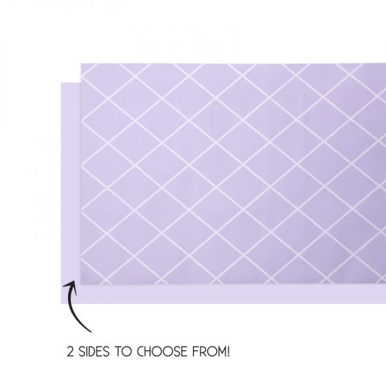 Five Star Classic Pastel Lilac Paper Reversible Table Runner