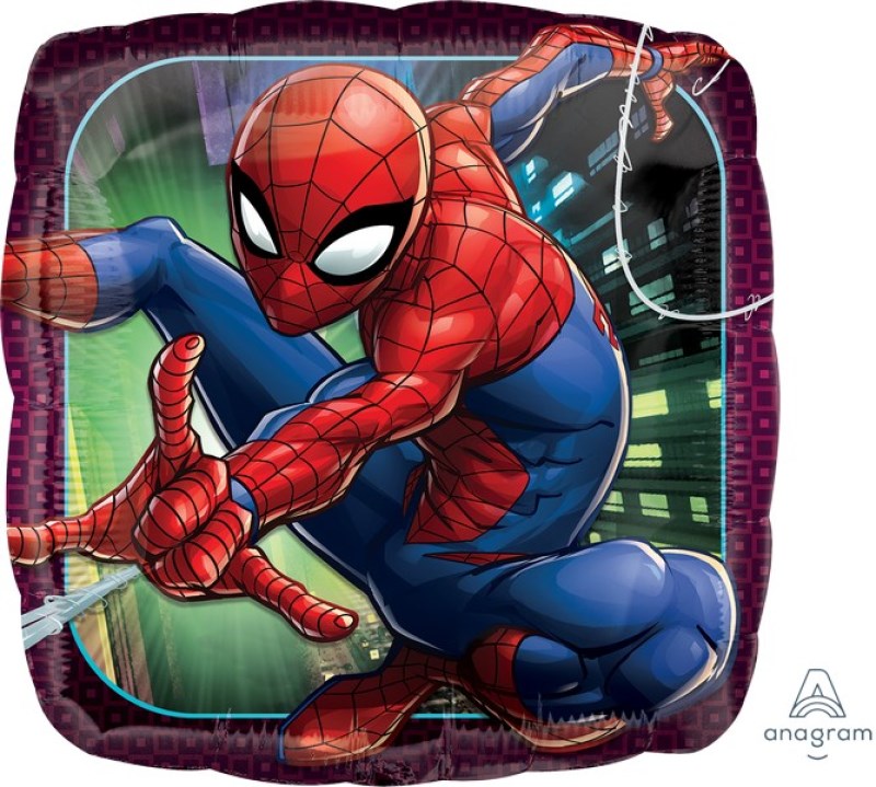 Anagram Spider-Man Square Foil Balloon