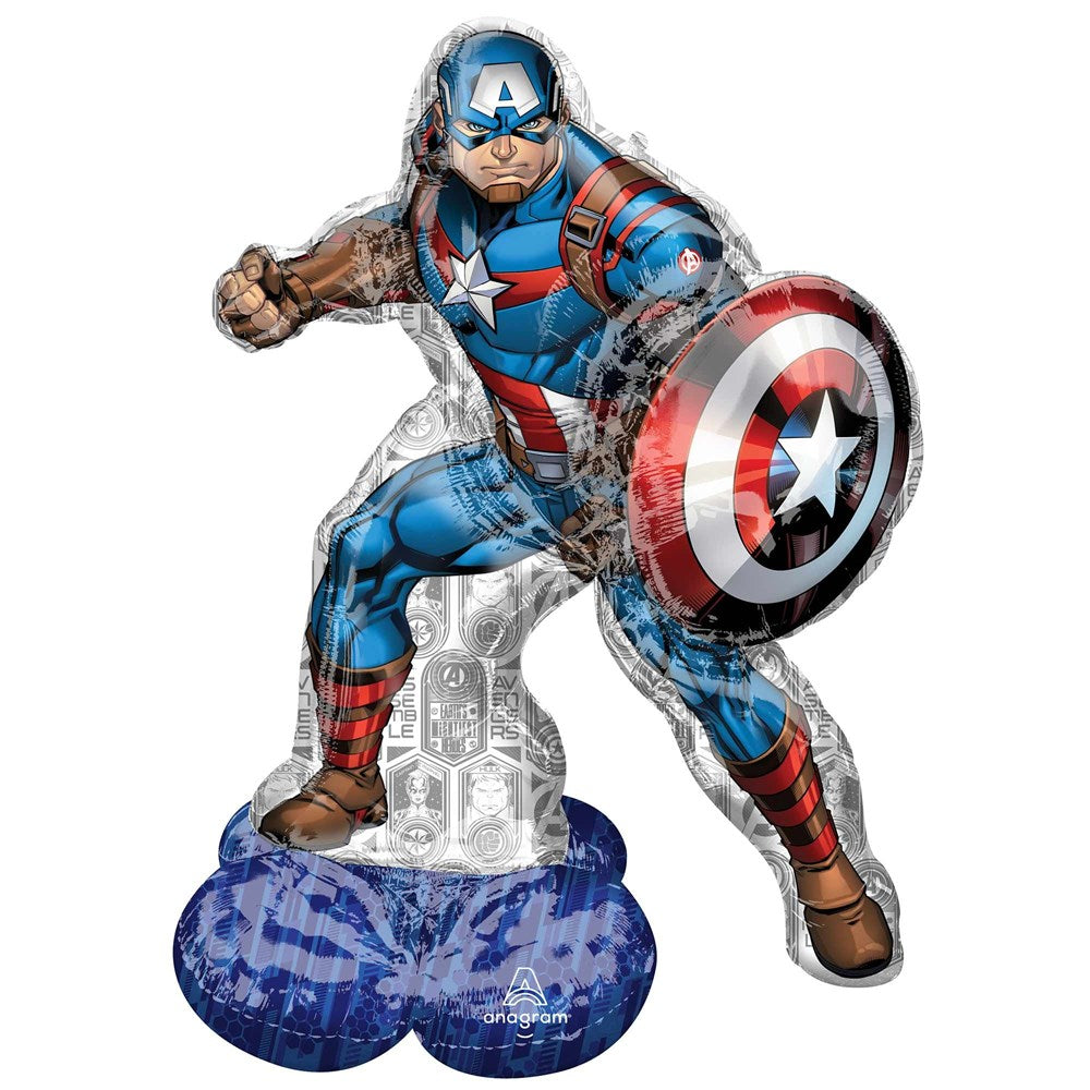 Anagram Avengers Captain Amercia Airloonz which can stand without helium