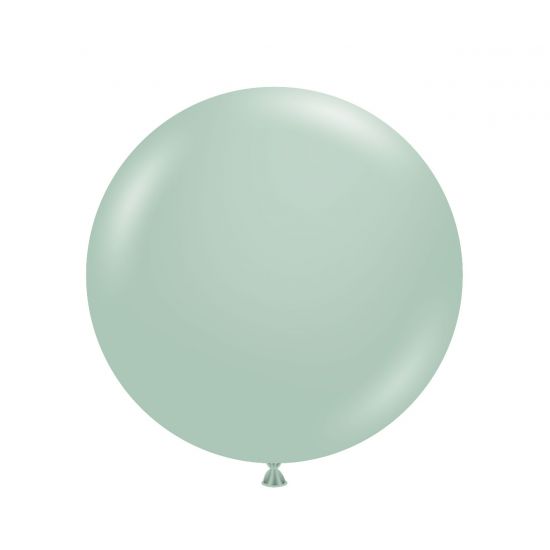 Tuftex 24" Empower Mint Green Jumbo Latex Balloon