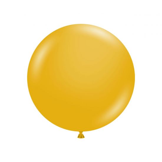 Tuftex 24" 60cm Fashion Mustard Jumbo Latex Balloon