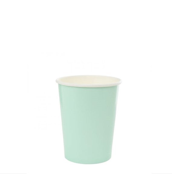 Five Star Classic Pastel Mint Green Paper Cups 