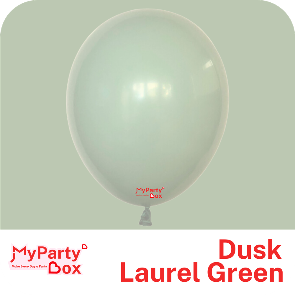 24" (60cm) Pastel Dusk Laurel Green Jumbo Latex Balloon