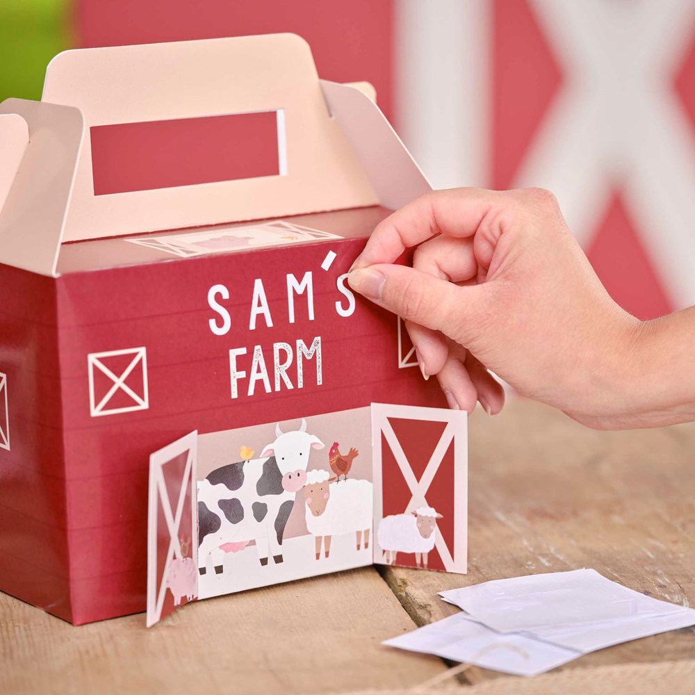 Ginger Ray Farm Friends Treat Box (PK5)