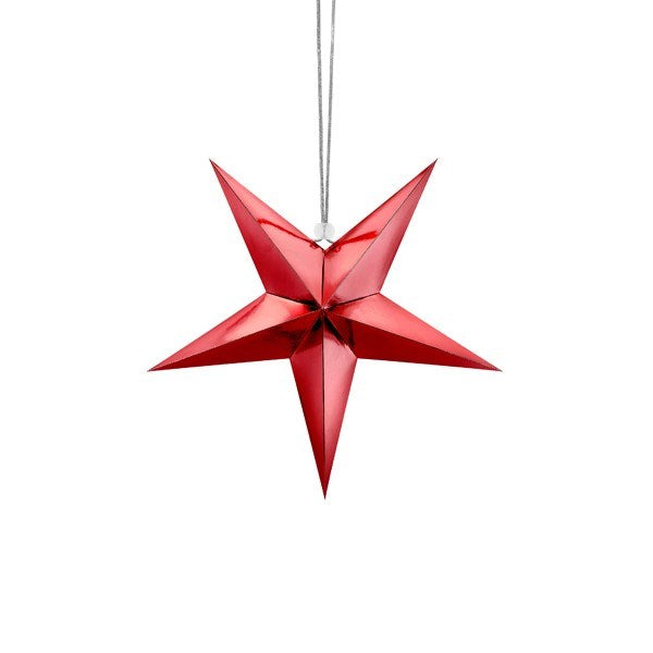 Red Paper Star - Small
