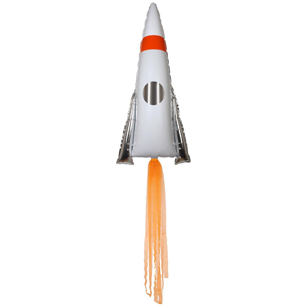 MeriMeri Space Rocket Mylar Balloon