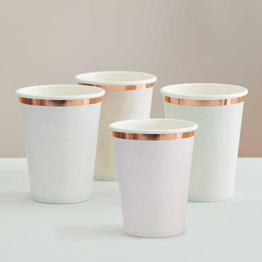 Ginger Ray Mix It Up Pastel Water Color Paper Cups (PK8)