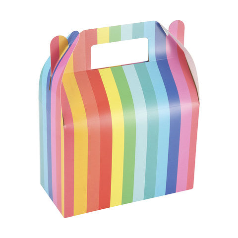 Rainbow Favor Boxes 8PK