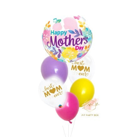 My Party Box Mother's Day Bubble Deco Balloon Bouquet