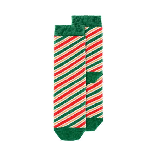 Christmas Stripes Socks - Medium