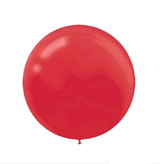 Sempertex 24" 60cm Fashion Red Jumbo Latex Balloon