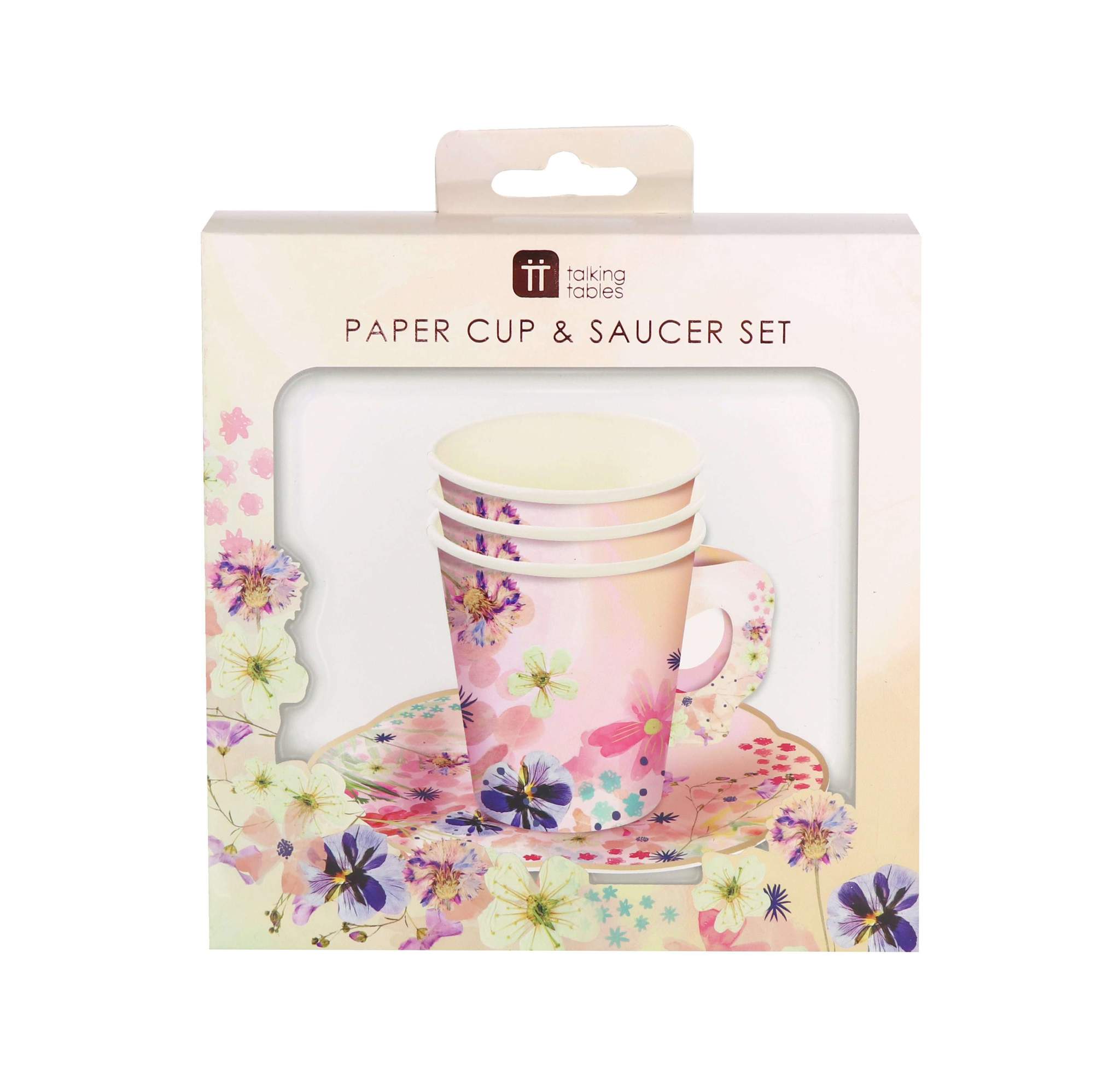 Ginger Ray BLOSSOM GIRL CUP/SAUCER SET in Package