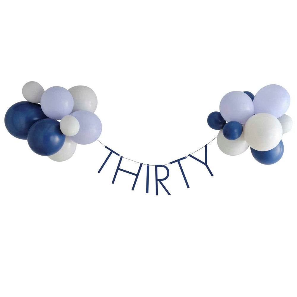 Mix it Up Navy Blue 30 Balloon Bunting
