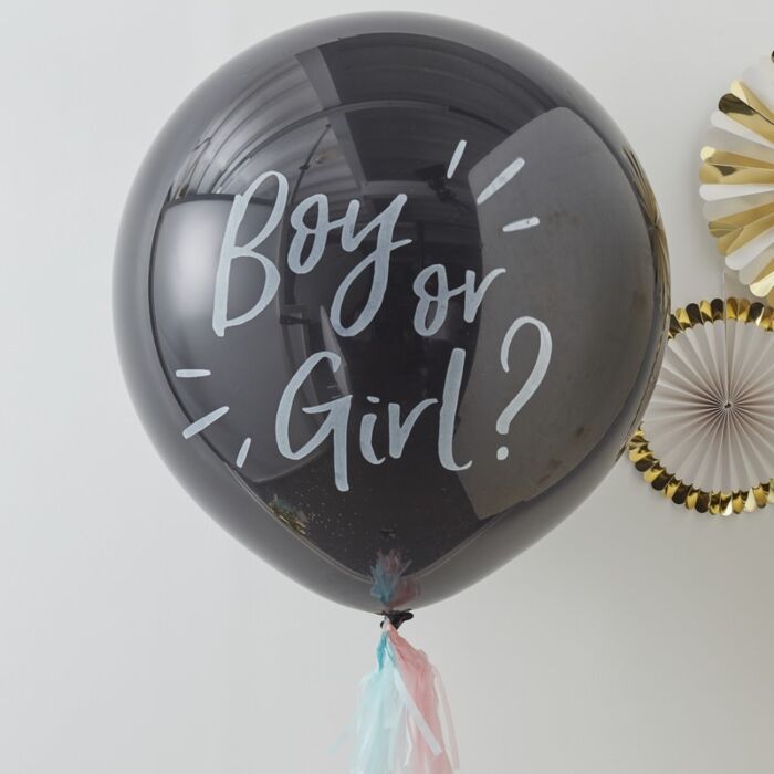 36" (90cm) Boy or Girl Gender Reveal Balloon Kit