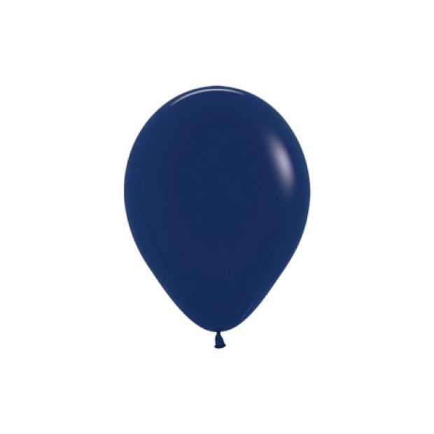 Qualatex Navy Mini Latex Balloon