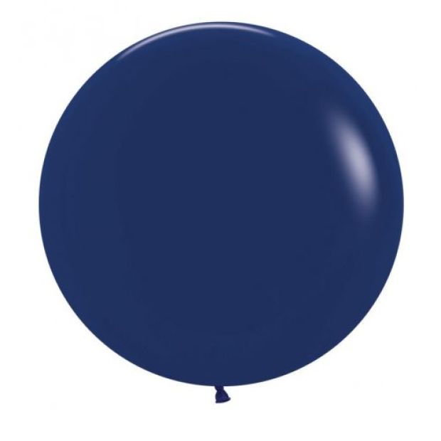 Sempertex 24" 60cm Fashion Navy Jumbo Latex Balloon