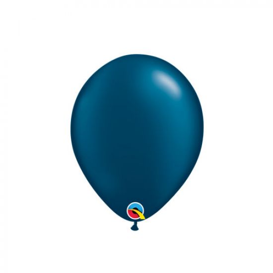 Sempertex 5" 12cm Pearl Midnight Blue  Mini Latex Balloon