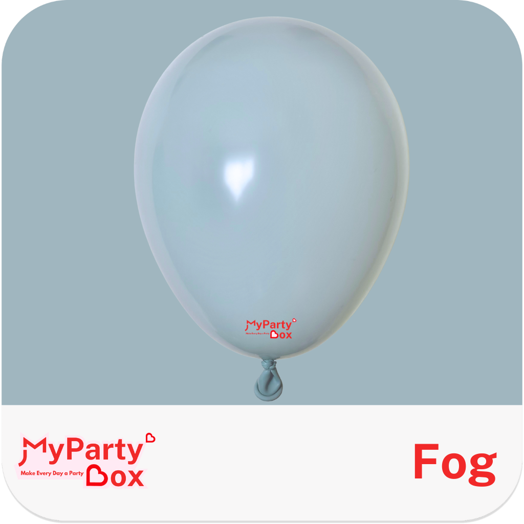 Tuftex Fog Latex Balloon Color Chart