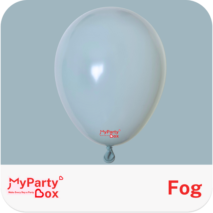 Tuftex Fog Latex Balloon Color Chart