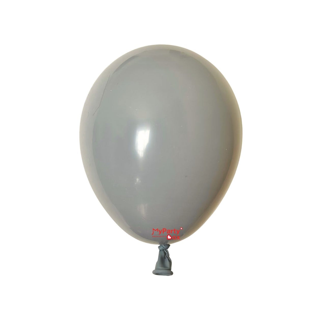 Sempertex Grey Latex Balloon Regular Size 12"(30cm)