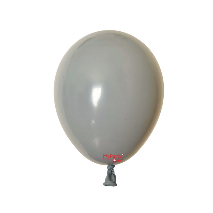 Sempertex Grey Latex Balloon Regular Size 12"(30cm)