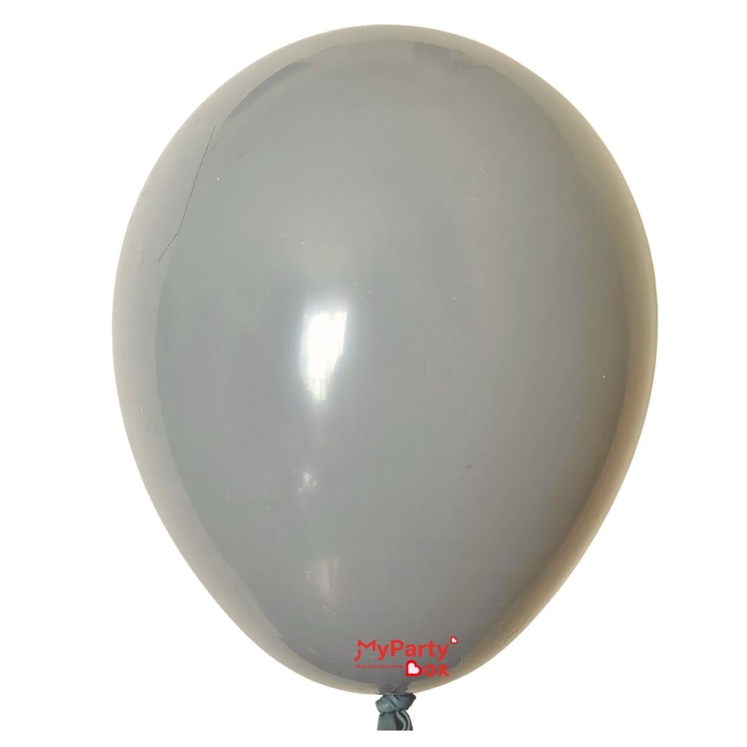 Sempertex Grey Latex Balloon Large Size 18"(45cm)