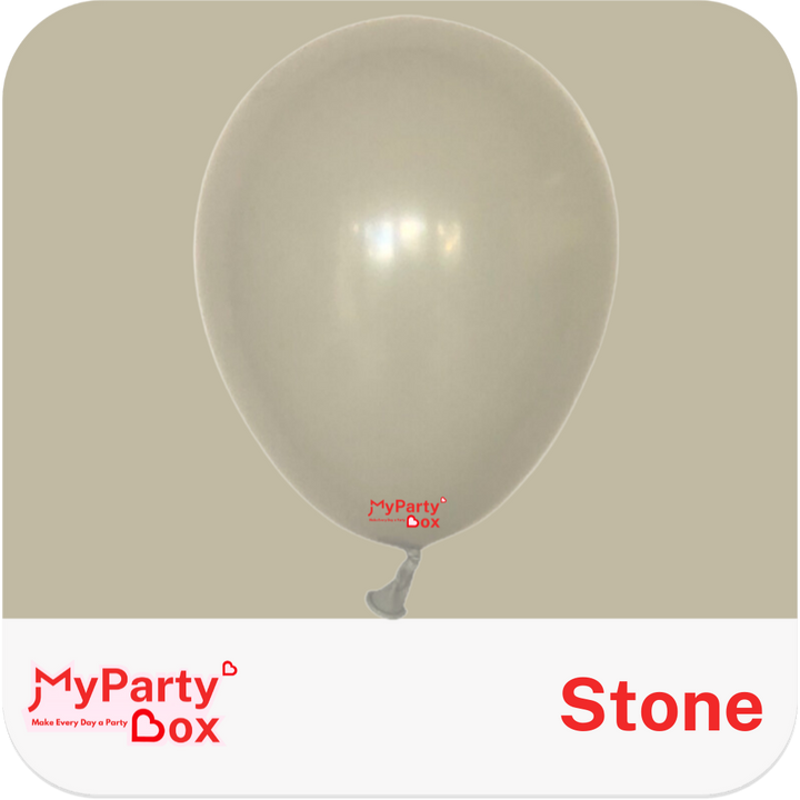 Tuftex Stone Latex Balloon Color Chart