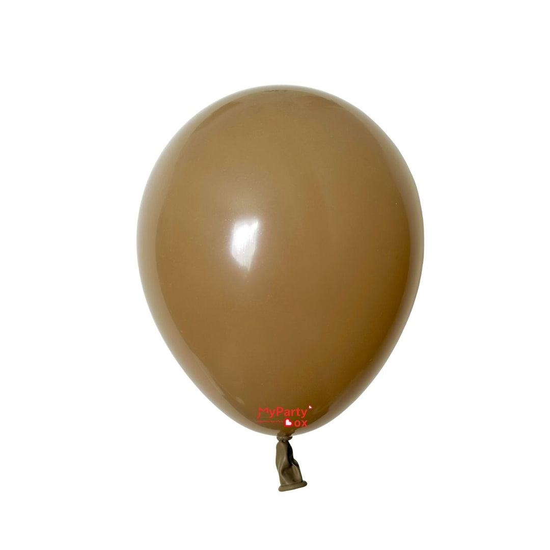 Sempertex Mocha Latex Balloon Regular Size 12"(30cm)