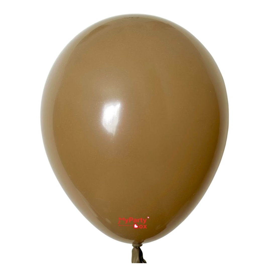 Sempertex Mocha Latex Balloon Large Size 18"(45cm)
