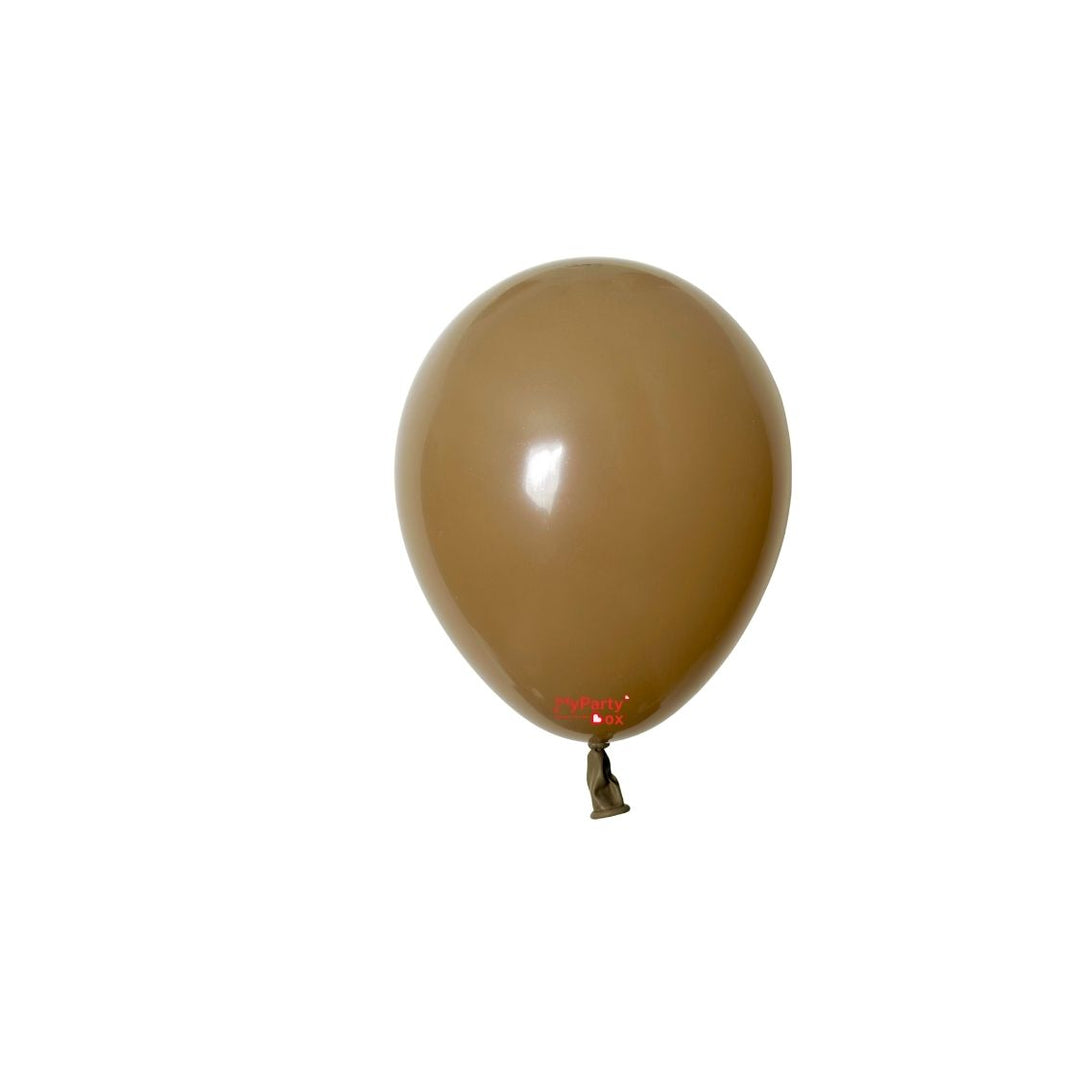 Sempertex Mocha Latex Balloon Mini Size 5"(12cm)