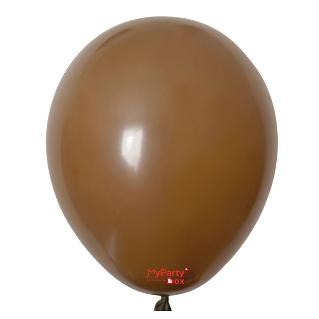 Sempertex Coffee Latex Balloon Large Size 18"(45cm)
