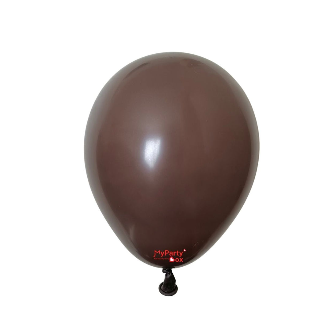 Sempertex Chocolate Latex Balloon Regular Size 12"(30cm)