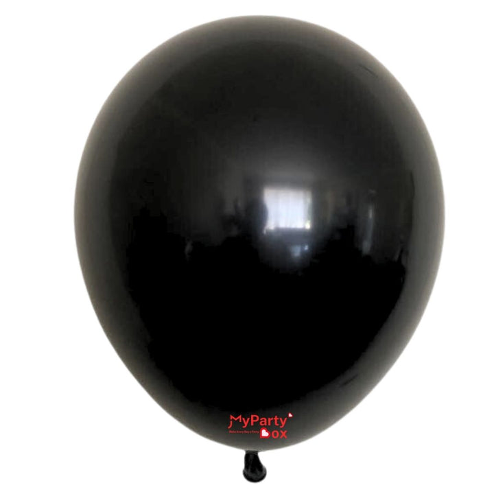 Sempertex Black Latex Balloon Large Size 18"(45cm)