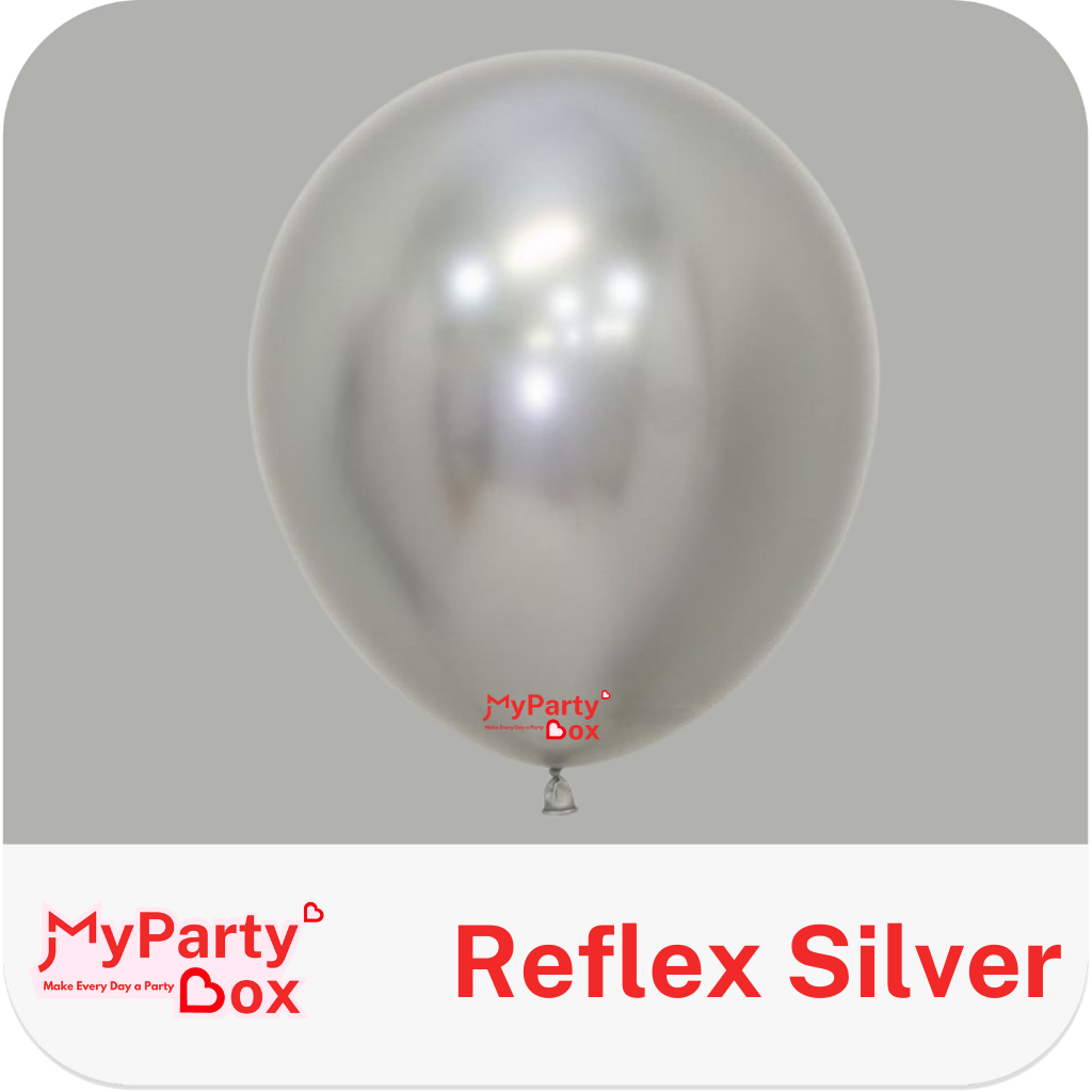 Sempertex Reflex Silver Latex Balloon Color Chart