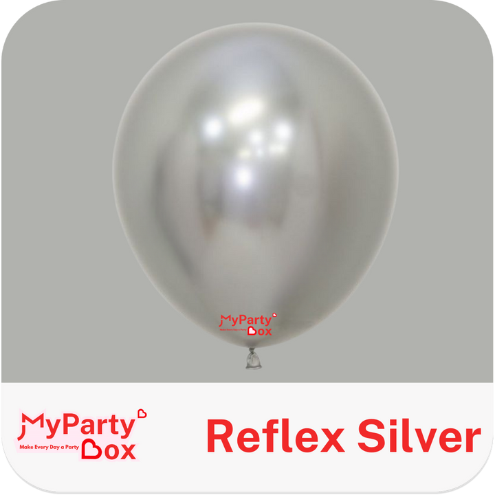 Sempertex Reflex Silver Latex Balloon Color Chart